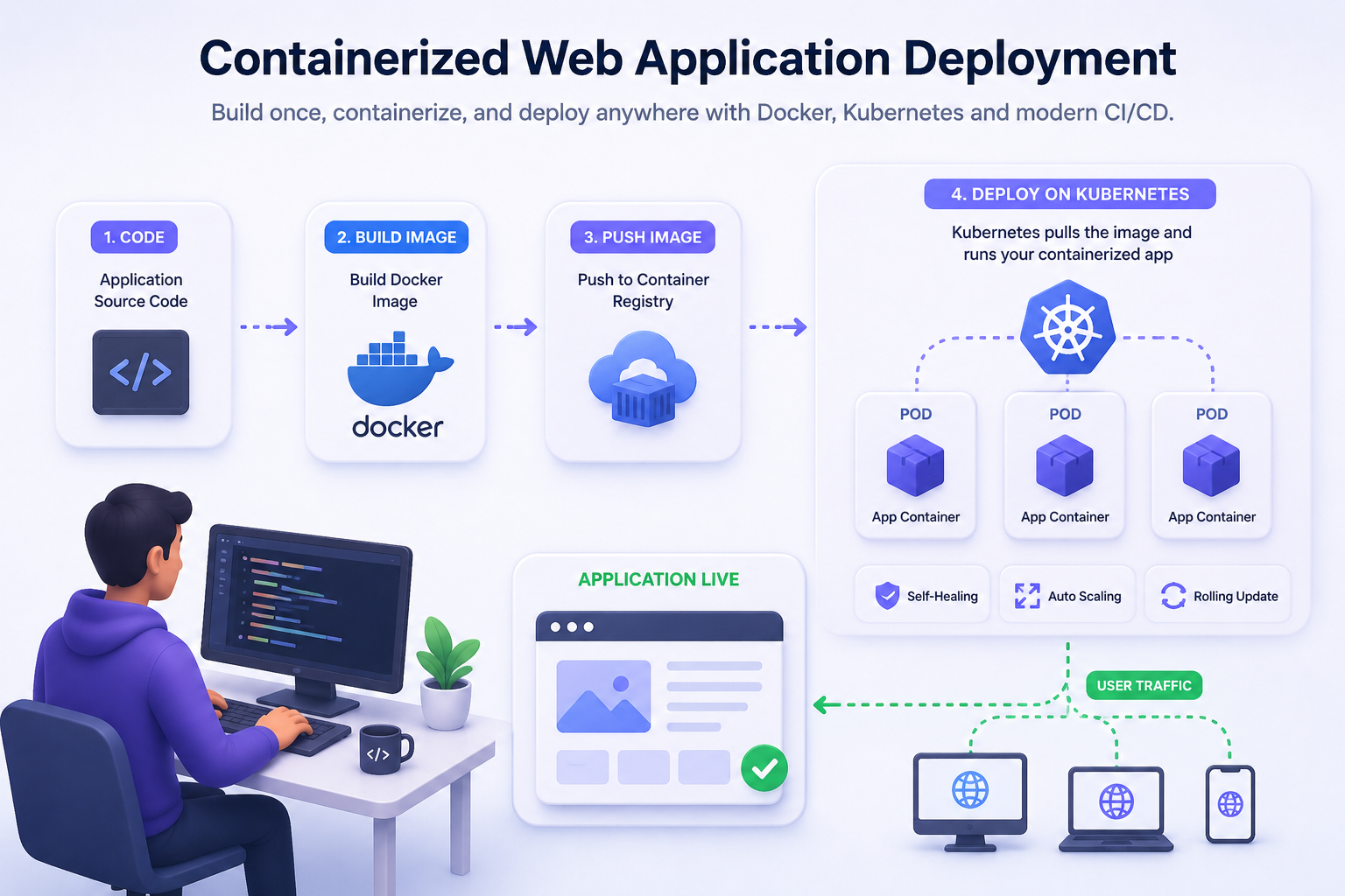 Containerized Web Application Deployment